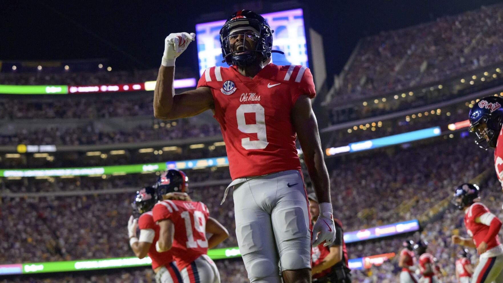 Ole Miss star receiver Tre Harris 'looking like he's ready to go,' Lane Kiffin says